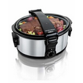 Hamilton Beach-Stay or Go single clip 6 qt Slow cooker